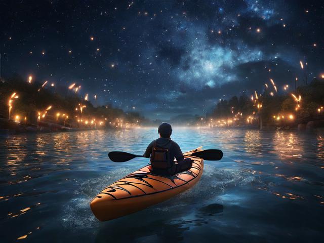 九州体育网站_ 大型夜空皮划艇表演，灯火点缀中感受水上魅力，皮划艇最新动态