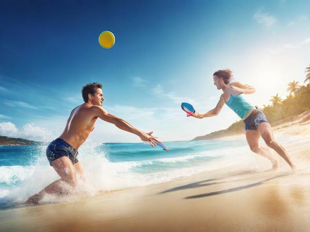 九游体育网站_ 世界沙滩飞盘赛，浪花中的团队合作，飞盘世界锦标赛