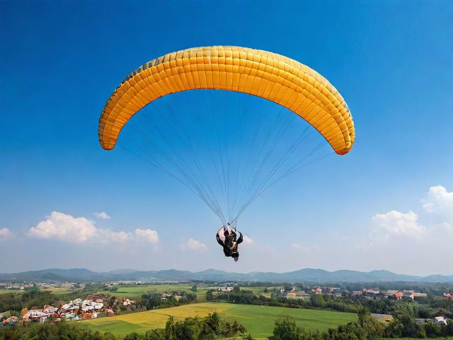 九游体育网站_ 乡村滑翔伞飞行节，天空中的速度与自由，滑翔伞项目介绍