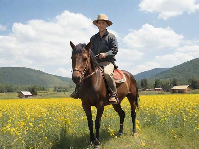 九游体育网站_ 乡村花样骑马体验，领略牧民生活的独特魅力，骑马休闲