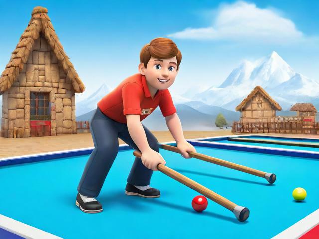 九游体育网站_ 乡村迷你冰壶大赛，冰上古老运动的新魅力，迷你冰壶游戏规则