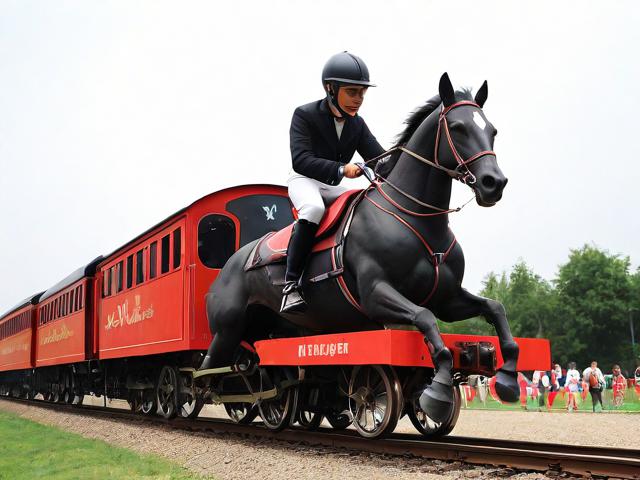 九游体育网站_ 传奇骑手列车表演，骑术展示精彩纷呈