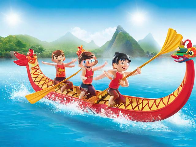 九游体育网站_ 传统划龙舟比赛，激扬水上激情，划龙舟体育游戏