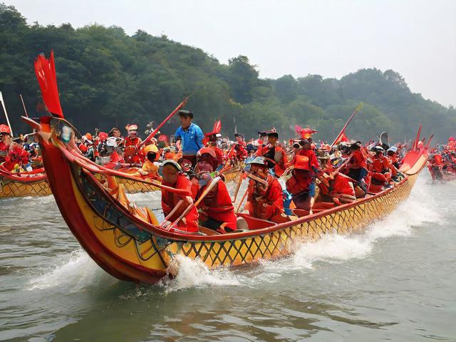 九游体育网站_ 传统古老龙舟节，赛水技艺彰显民族精神，中国传统文化赛龙舟介绍