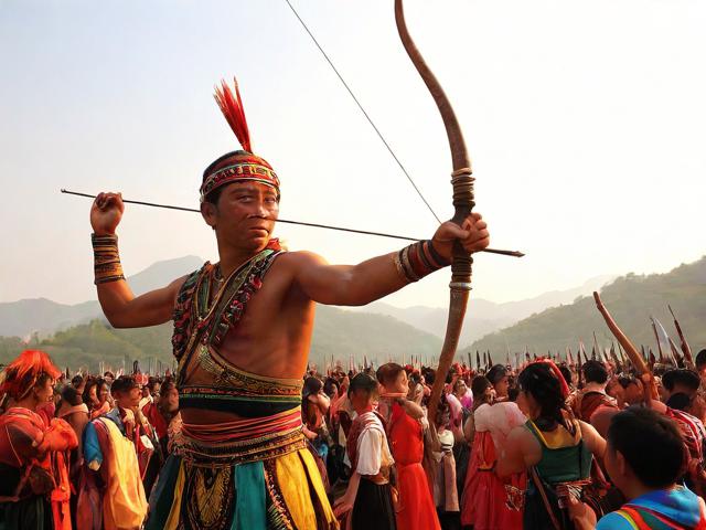 九游体育网站_ 传统射箭文化节，比拼精准的技术魅力，射箭体验活动