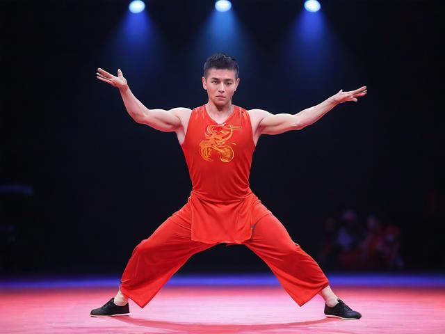 九游体育网站_ 传统武术表演会，文化韵味在运动中绽放，武术演出