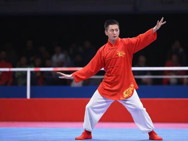 九游体育网站_ 传统武术表演比赛，文化与运动的完美融合，武术相关的体育课游戏