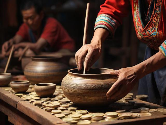 九游体育网站_ 传统民族手工投壶比赛，文化与运动相融合，投壶手工作品